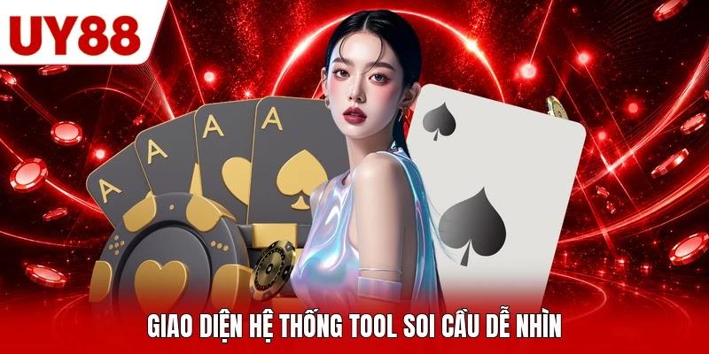 Giao diện hệ thống tool soi cầu dễ nhìn
