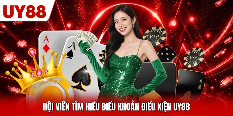 Hội viên tìm hiểu điều khoản điều kiện UY88