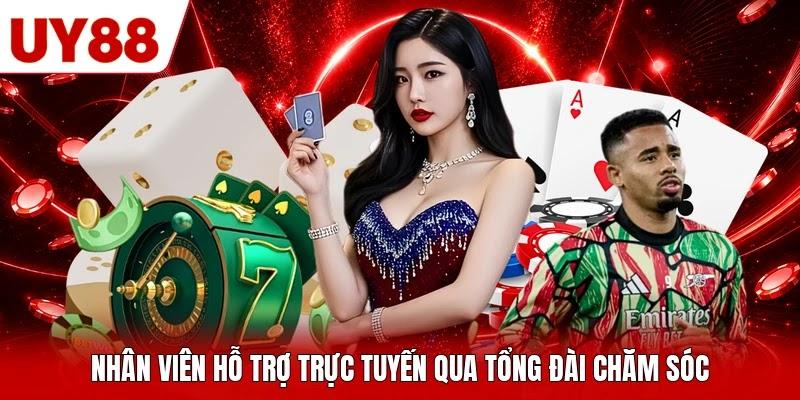 Nhân viên hỗ trợ trực tuyến qua tổng đài chăm sóc Nhân viên hỗ trợ trực tuyến qua tổng đài chăm sóc